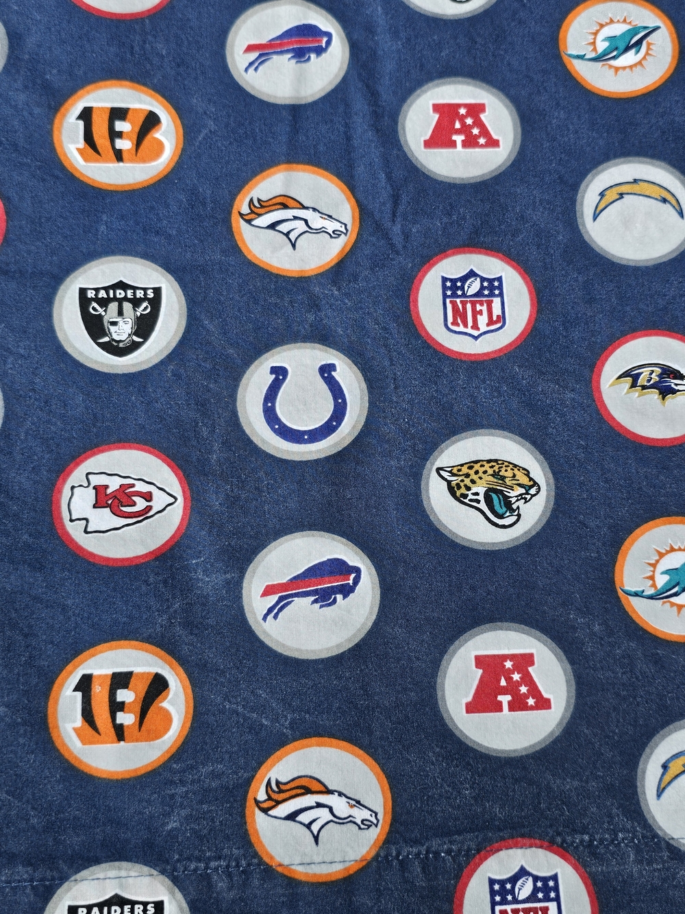 Pottery Barn Teen NFL Twin Sheet Set